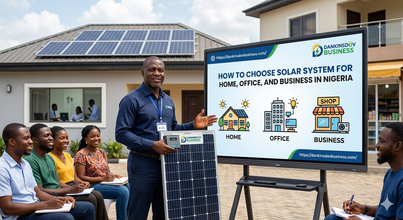 How to Choose Solar System for Home, Office, and Business in Nigeria